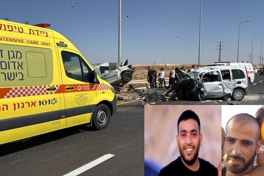 فاجعة تدمي القلوب في النقب: مصرع الشابين أمين وعبود ترابين الصانع في حادث طرق مروع